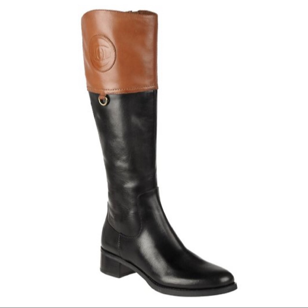 Etienne Aigner Chastity Wide-Calf Boots